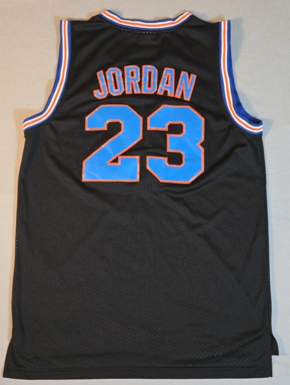 Vintage Michael Jordan Jersey Mens XL Black Champion Tune Squad Space Jam